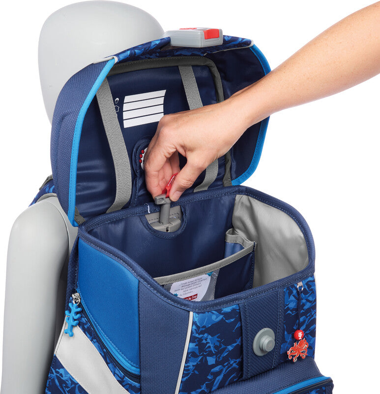 Step by Step Schulrucksack-Set SPACE – 5-teilig – Manta Rio – recycelte Materialien
