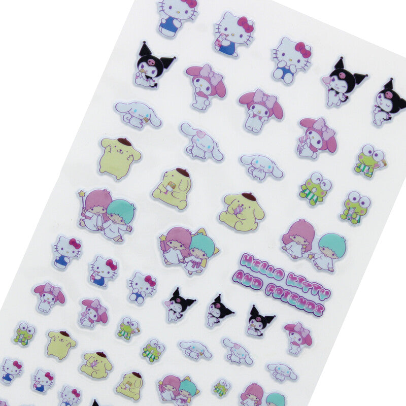 Kitty sweets Schmucketiketten – Hello Kitty, mehrfarbig – 1 Bogen/83 Sticker, Folie