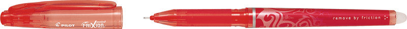Pilot FriXion Point – radierbarer Tintenroller mit Kappe, 0,5 mm, rot