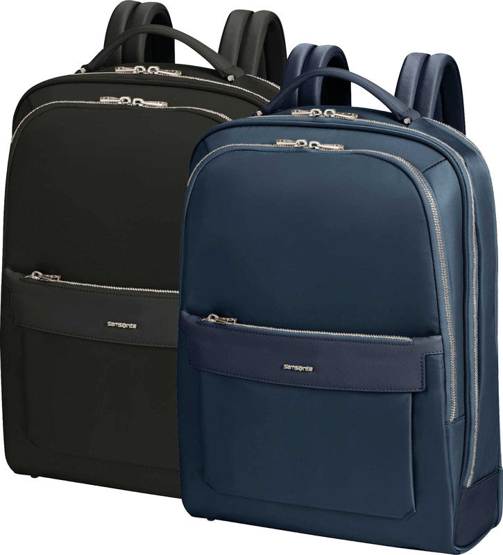 Samsonite Zalia 2.0 – Notebook-Rucksack – für 15,6" Notebook, 17,94 l, Nylon, Schwarz, RFID-Schutz