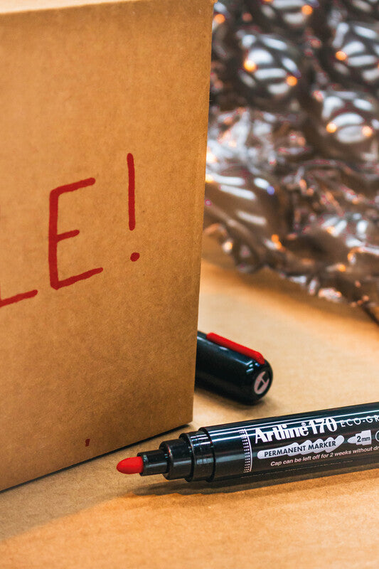 Artline Permanentmarker – rot