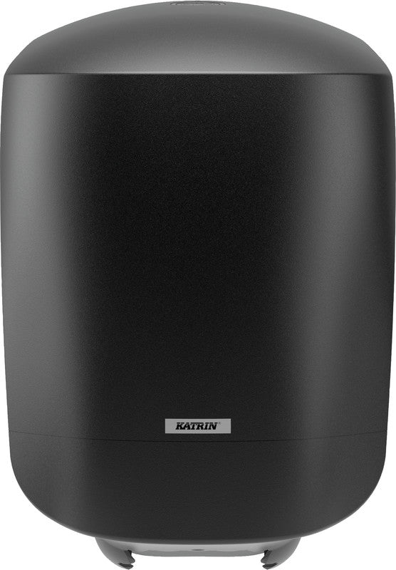 Katrin Handtuchrollenspender Inclusive M schwarz – für Handtuchrollen mit/ohne Hülse – 263 × 403 × 240 mm