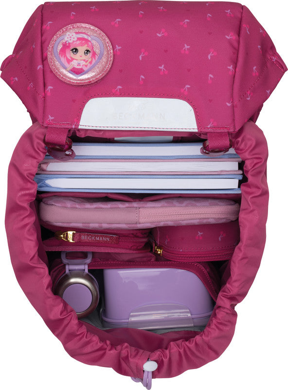 Beckmann Schulrucksack Classic – Cherry – 24,0×37,0×25,0 cm
