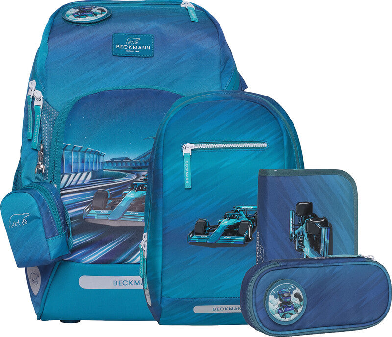 Beckmann Schulrucksack Active Air FLX – 6-teilig – Racing