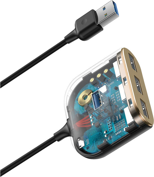 Baseus USB 3.0 Hub – Schwarz