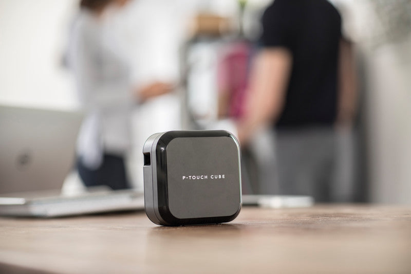 Brother P-touch Cube Plus P710BT – Beschriftungsgerät, Thermodirekt, für Bänder bis 24 mm, USB, Bluetooth
