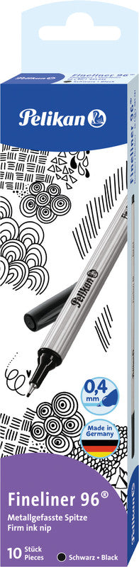 Pelikan Fineliner 96 0,4 mm – schwarz