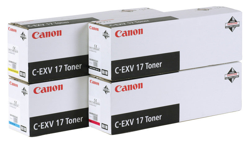 Canon Toner C-EXV17 – gelb, 30000 Seiten