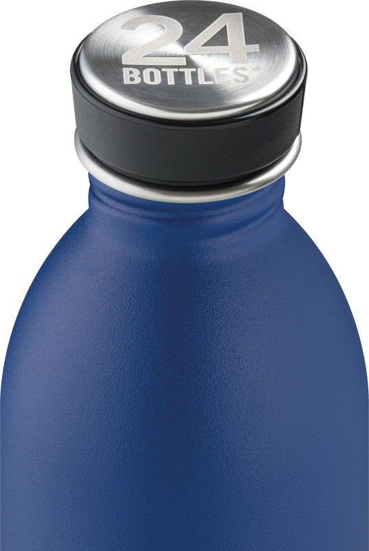 24Bottles Trinkflasche Urban – 5 dl – Edelstahl, Schraubverschluss, auslaufsicher – Gold Blau