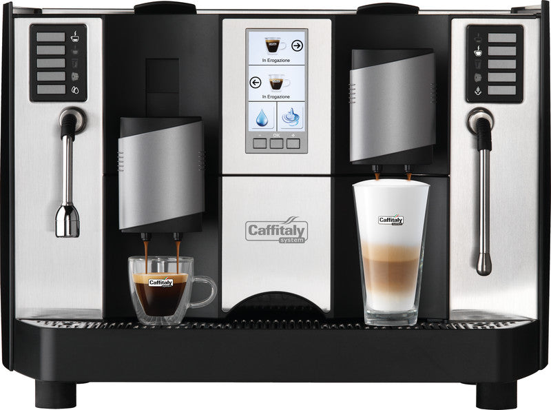 Chicco d'oro Chicco d’Oro S9001 Kapselmaschine – für Caffitaly-Kapseln, 4 l, Schwarz/Edelstahl