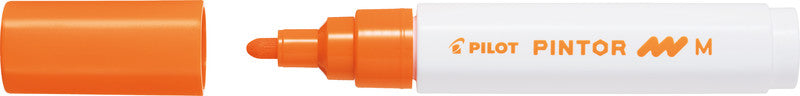 Pilot Pigment-Marker Pintor – Rundspitze 1,5-2,2 mm – Orange – Deckend