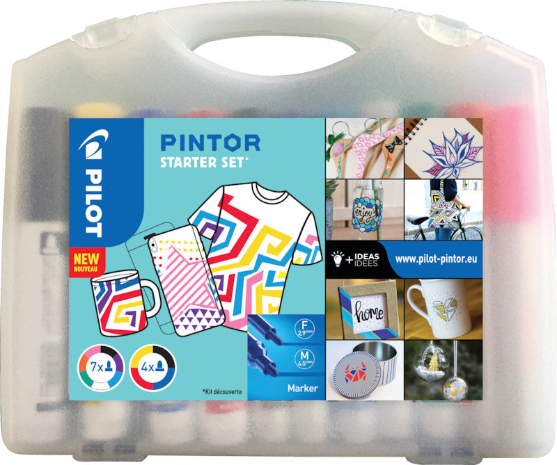 Pilot Pigment-Marker Pintor – Rundspitze – Sortiert – Deckend