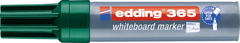 Edding Whiteboard-Marker 365 – Keilspitze 1-5 mm – Grün – Trocken abwischbar