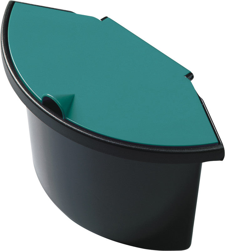 Helit Abfalleinsatz – 2 l – Kunststoff – B × H × T 273 × 180 × 131 mm – schlagfest – für H61052 und andere