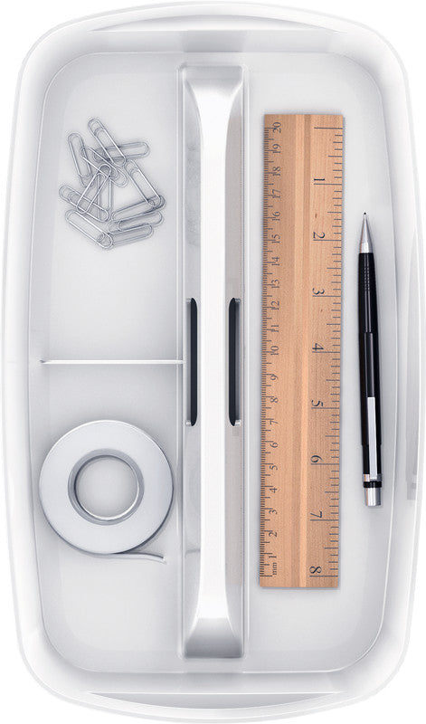 Leitz Einsatz – für MyBox (Klein, Gross), Kunststoff, Weiss, 30,7 × 5,6 × 18,1 cm – 1er-Pack
