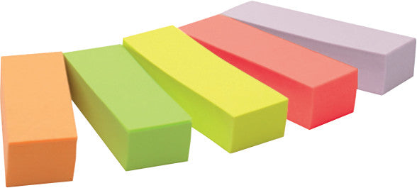 3M Post-it Seitenmarker – 15×50 mm – sortiert – 5×100 Stück