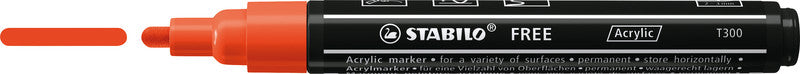 Stabilo Acrylic Marker – sortiert, 5er Set