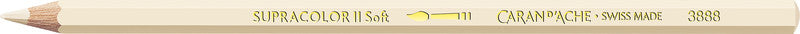 Caran d-Ache Caran d'Ache Aquarellfarbstift Supracolor Soft – creme, im Metalletui, Ø 3,8 mm, FSC