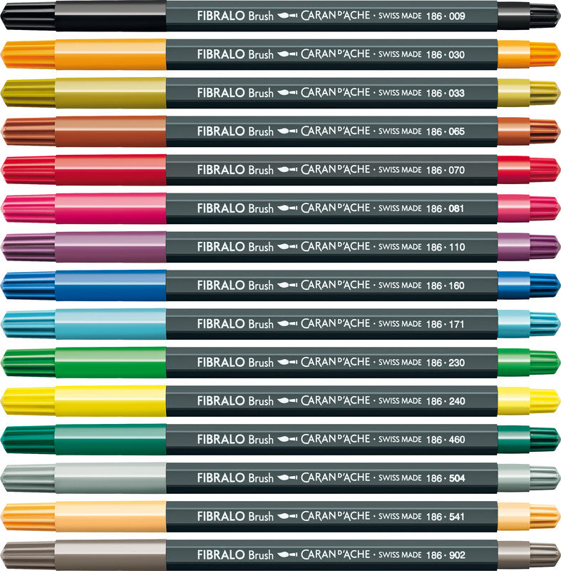 Caran d-Ache Fasermaler, Strichbreite 0,5–5 mm, auswaschbar, 1 Farbe