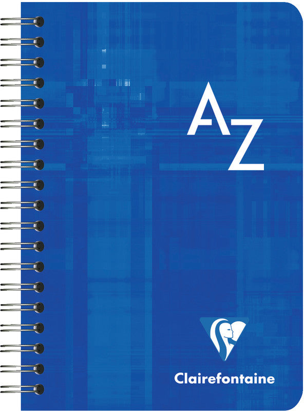 Clairefontaine Spiralblock, 95 × 140 mm, kariert, Spiralbindung, Karton, 50 Blatt, 90 g/m² – sortiert