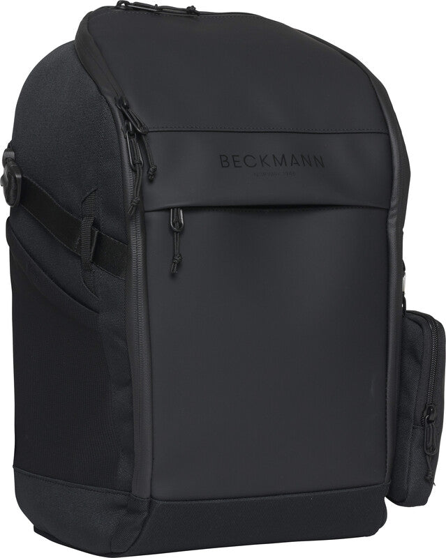 Beckmann Street Bold – Notebook-Rucksack – für 16"-Notebook, 20 l, rPET, schwarz, Regenschutz