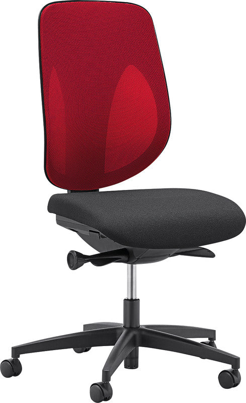 Giroflex Bürostuhl 353 – Sitzhöhe 39–51 cm, 110 kg, Schwarz