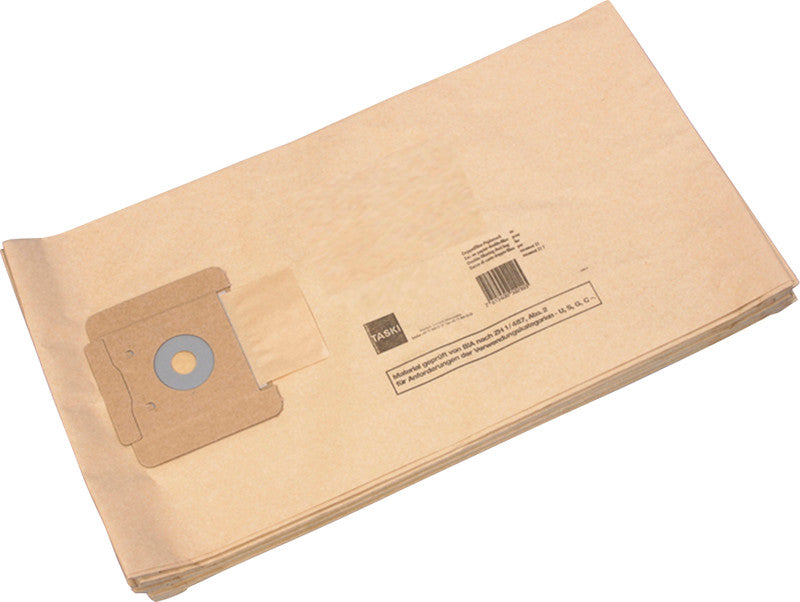 Taski Papierfilterbeutel – 53 dB(A), 51 × 24 × 6 cm, für Aero 8 SEV / 8 PLUS, braun