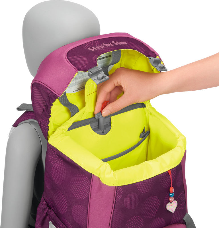Step by Step Schulrucksack-Set GIANT – 5-teilig – Glamour Star Astra