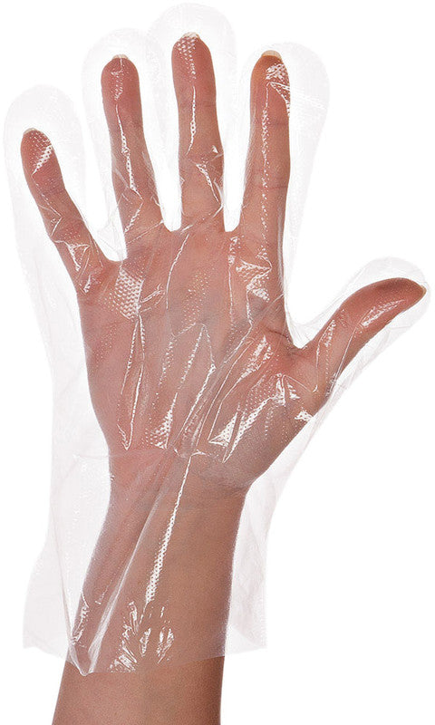 Hygonorm Einmalhandschuhe L – Kunststoff, Transparent, 100 Stk.