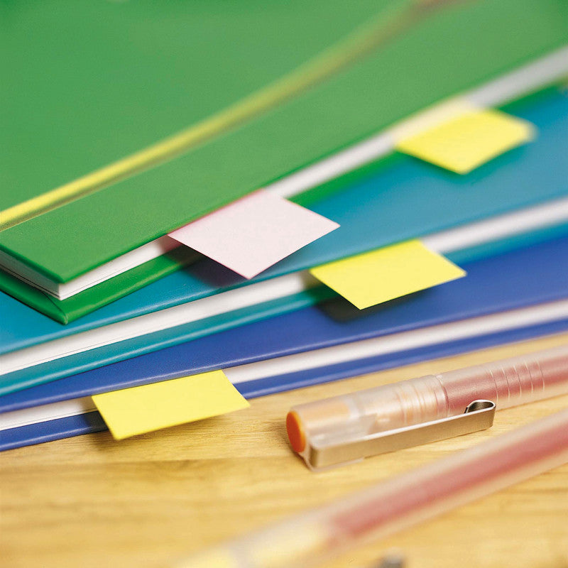3M Seitenmarker – 25×76 mm – neon, sortiert, 3×100 Stück, recyclingfähig