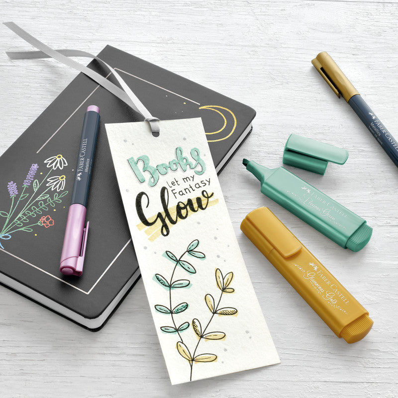 Faber-Castell Non-Permanent Marker Creative Studio – Rundspitze 1,5 mm – heart of gold