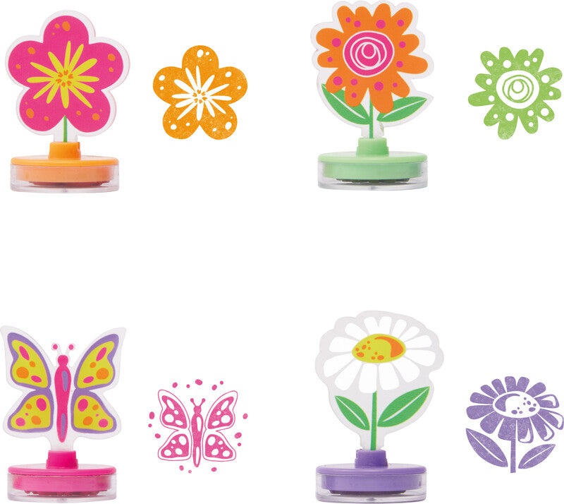 Trendhaus Motivstempel – Good Feelings, selbstfärbend, 4 Motive, sortiert