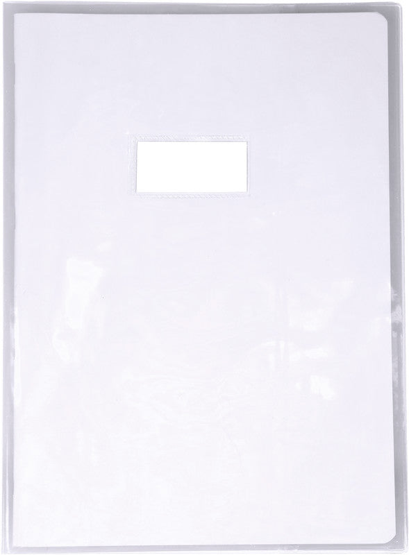 Clairefontaine Heftschoner – Kunststoff, mit Beschriftungsfeld, transparent, 455×305 mm