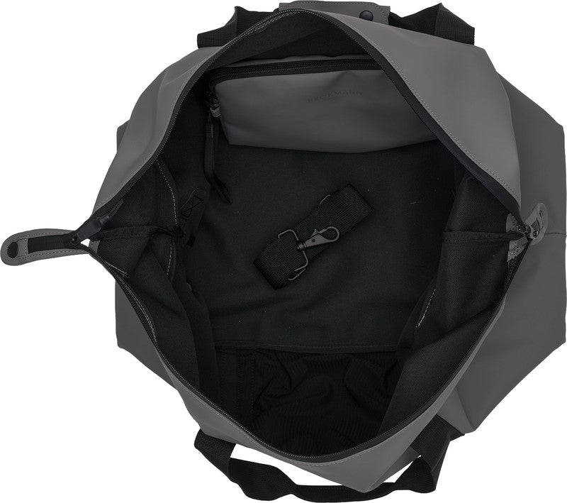 Beckmann Reisetasche Weekendbag – 45 l, rPET, grau, 50 × 32 × 25 cm
