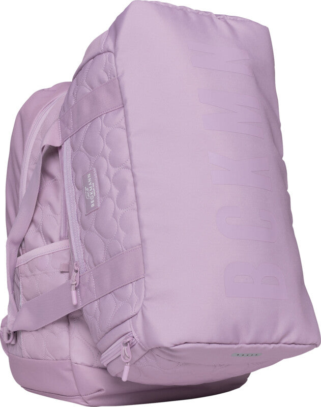 Beckmann Junior Sport Rucksack – Gepolsterte Herzen – Pink – 31,0 × 45,0 × 22,0 cm – 30 l