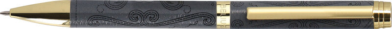 Belius Kugelschreiber – Schwarz, Aluminium