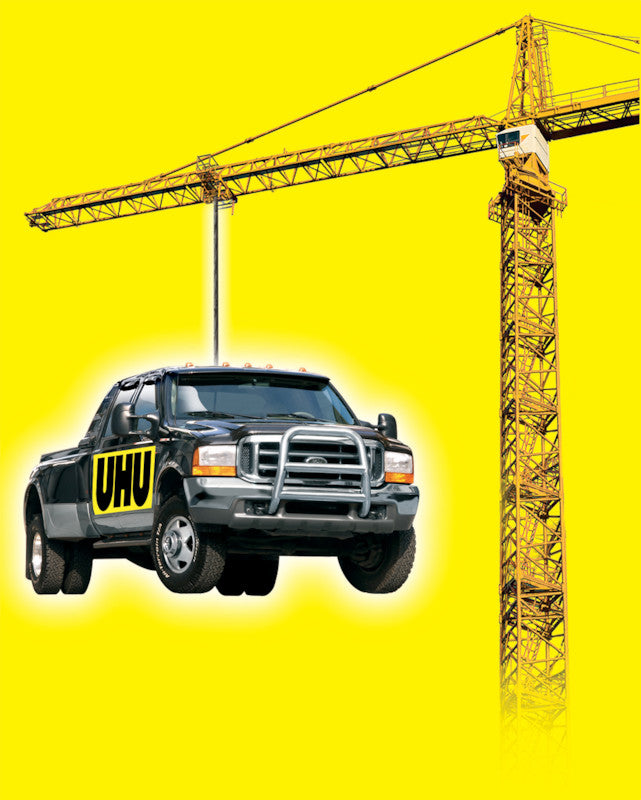 UHU Alleskleber – permanent, transparent, repositionierbar, 7 g, für Holz, Porzellan, Metall usw.