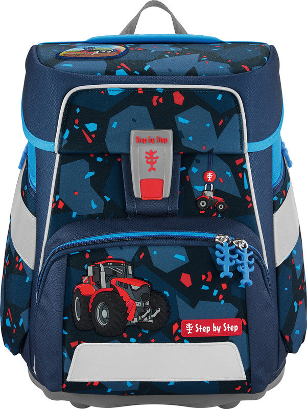 Step by Step Schulrucksack-Set Space – 5-teilig – Tractor Freddy