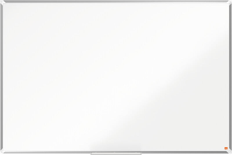 Nobo Whiteboard – 150 × 100 cm, Emaille, magnetisch, Aluminiumrahmen, Wandmontage, inkl. Stifteablage