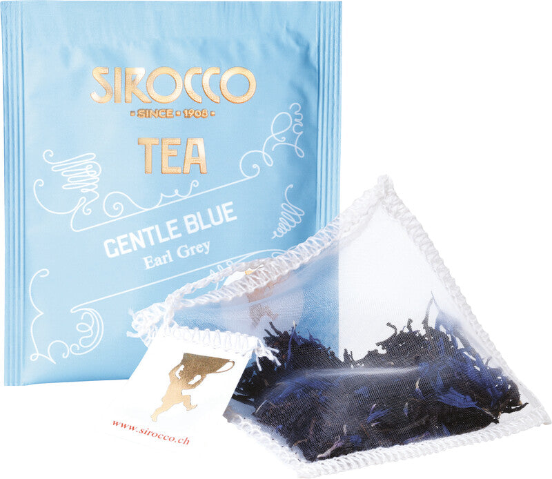 Sirocco Gentle Blue – Teebeutel, Bio-Schwarztee – 20 Beutel