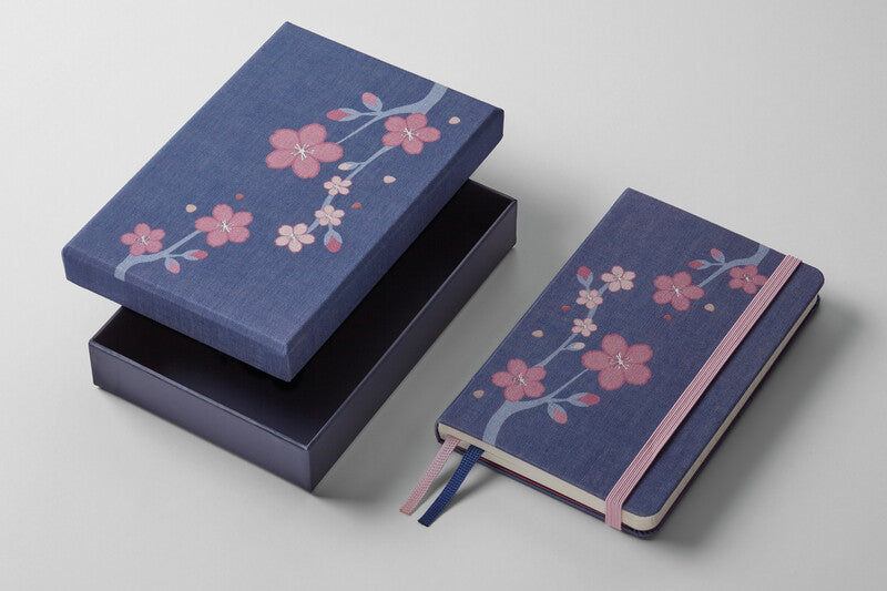 Moleskine Notizbuch, 90 × 140 mm, liniert, geleimt, 160 Seiten – blau