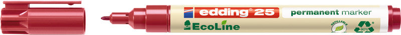 Edding Permanent Marker – rot, blau, grün, schwarz, 4er Set