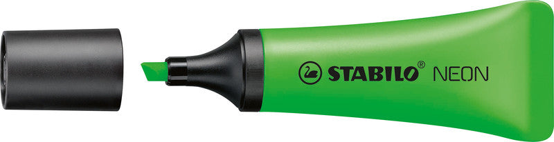 STABILO Textmarker Grün – Keilspitze, 2–5 mm