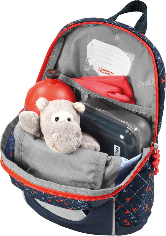 Step by Step Kindergartenrucksack-Set Mini – 2-teilig – Fire Truck Finn – 20,0 × 30,0 × 11,0 cm