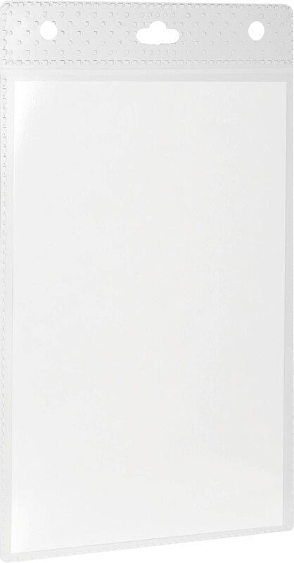 Durable Namensschild – für Visitenkarten – 105 × 148 mm, Kunststoff, transparent – 20 Stück