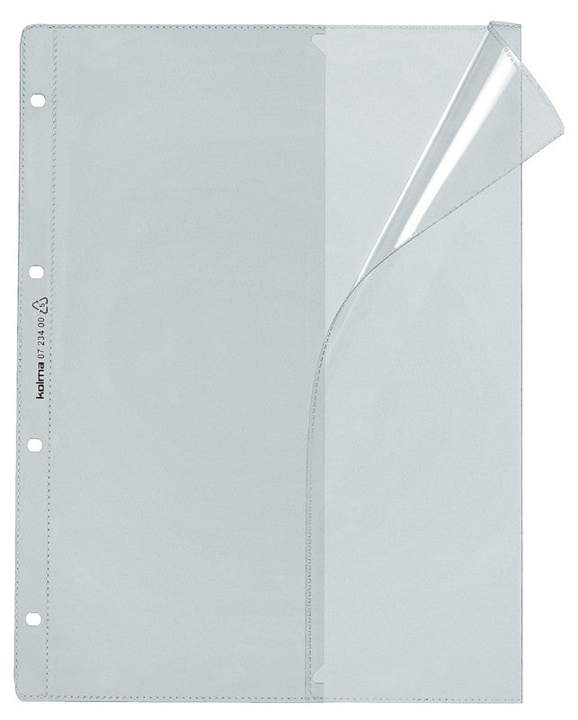 Kolma Sichtmappe A4 – transparent, Kunststoff, glänzend, 140 µm