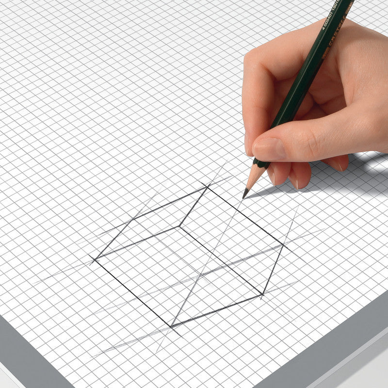 Sigel Schreibunterlage – kariert 5 mm – 595 × 410 mm – Papier