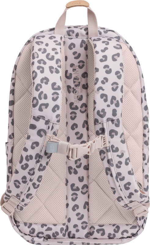 Beckmann Rucksack City – Leopard – aus recycelten PET-Flaschen (rPET)
