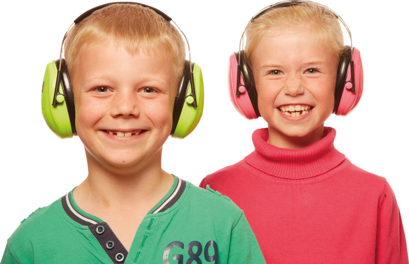 Peltor 3M Peltor Kapselgehörschutz – SNR 98 dB, für Kinder, Neongrün