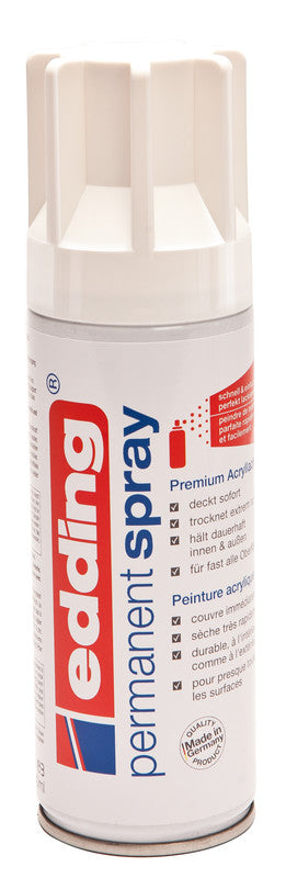Edding Farbspray – Verkehrsweiss, glänzend, 200 ml